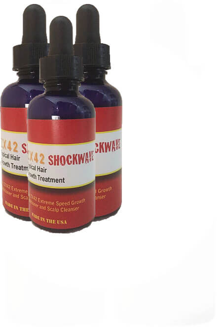 natures secret shockwave, grows hair, stops hair loss and hair thinning..